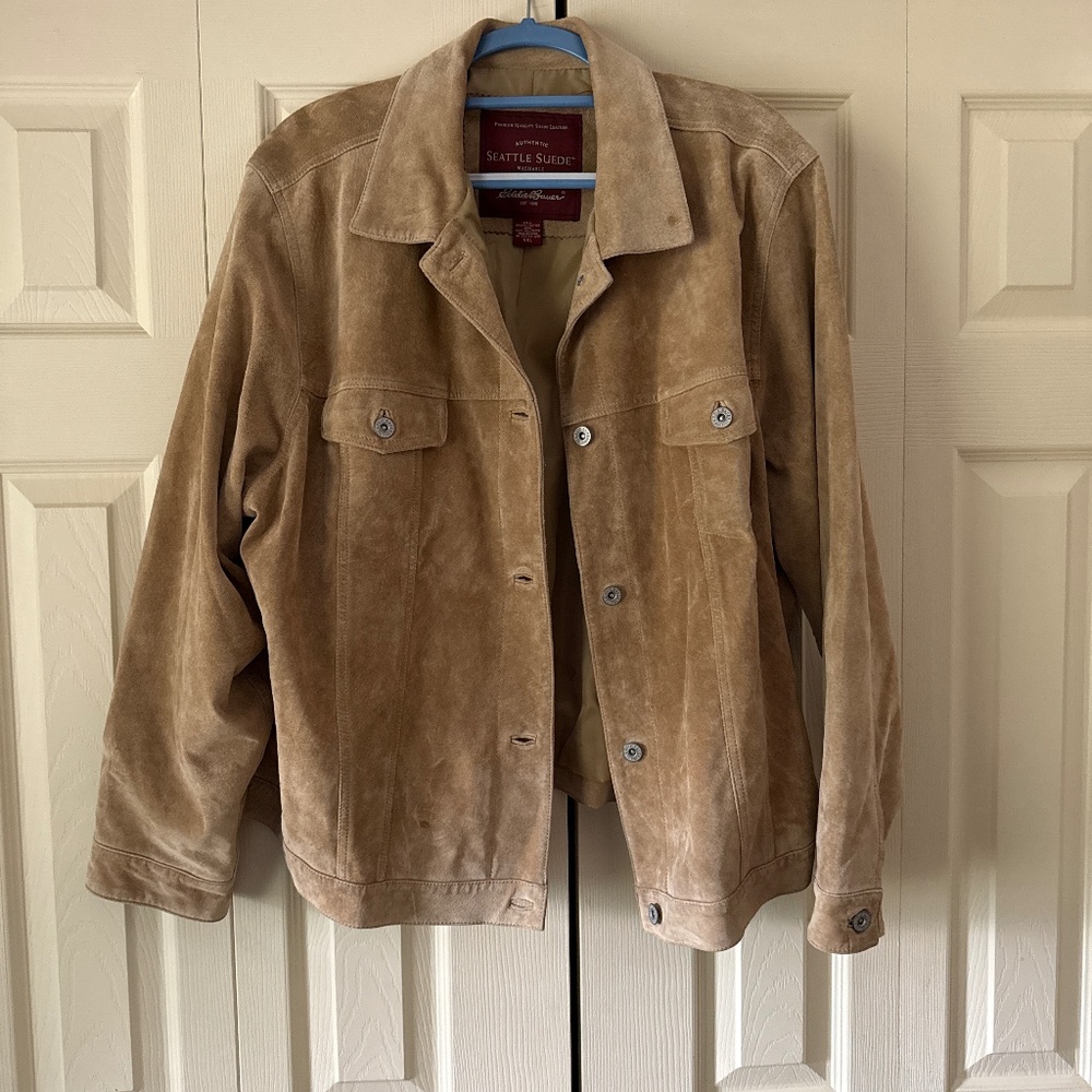 Eddie Bauer Suede Jacket